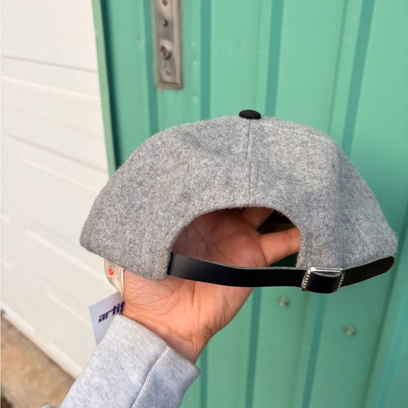 Vintage 1994 Lillehammer Olympics Canada hat velour grey black - Picture 4 of 6